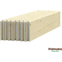 Palmako Fußboden für Gartenhaus Ella 8,7 m2 Transparent tauchimprägniert