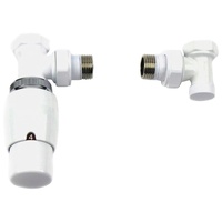 Ximax Thermostat-Set Elegant (Durchgangsventil, 16 mm, weiß