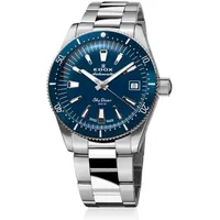 Edox 80131-3BUM-BUIN Skydiver Automatik Damenuhr 38mm 30ATM