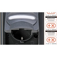 Heinrich Kopp Schuko-Steckdose IP44 Blau