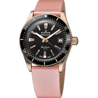 Edox 80131-37RNC-NI Skydiver Automatik m. Wechselarmband Damenuhr 38mm 30ATM