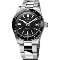 Edox 80131-3NM-NIB Skydiver Automatik Damenuhr 38mm 30ATM