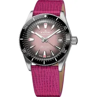 Edox 80131-3NC-NDRO Skydiver Automatik m. Wechselarmband Damenuhr 38mm 30ATM