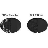 Cadac Grillplatte Ø 38 cm Aluminium grau