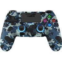 Dragonshock Mizar Wireless blau camo PS4