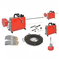 VidaXL Rohrreinigungsmaschine 250W 15mx16mm / 4,5mx9,5mm