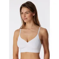 SCHIESSER Bustier Invisible Soft in Weiß | Gr.: 40