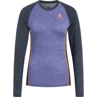 Odlo Natural Performance Langarm-baselayer - Folkstone Gray / India