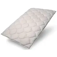 John Cotton "Bio, Greta, 135x200, 155x220cm, Luxus", weiß, B:155cm