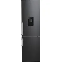 Hanseatic HKGK17955CNFWDBI Kühl-Gefrierkombination (251 l, 1810 mm hoch, edelstahl/schwarz)