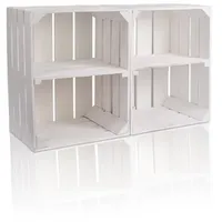 CHICCIE Holzkiste 50 x 40 x 30 cm 2-tlg.