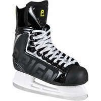 Powerslide Reign Erwachsene Schlittschuhe Nemesis Hockey Skate, Schwarz, 44