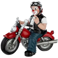 Gildeclowns GILDE Clown Heavy Biker aus Kunstharz - Geschenk