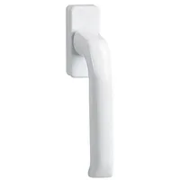 HOPPE DK-Fenstergriff London 013/U34 mit eckiger Rosette VK7x35,F9016 beschichtet