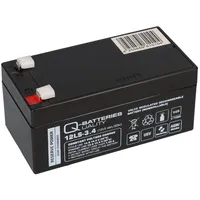 Q-Batteries 12LS-3.4 12V 3,4Ah Blei-Vlies Akku / AGM VRLA