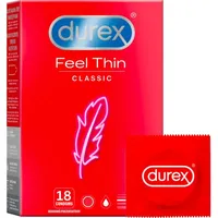 DUREX Feel Thin Classic Kondome – Hauchzartes Kondom für