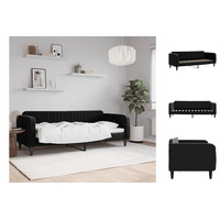 VidaXL Tagesbett Schwarz 80x200 cm Samt1842504