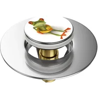 Sanilo Pop-Up Waschbeckenstöpsel Froggy