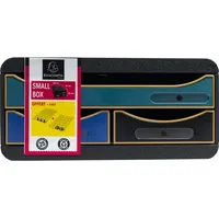 Exacompta Schubladenbox mit 3 Schubladen, Neo Deco sortiert, 311505D