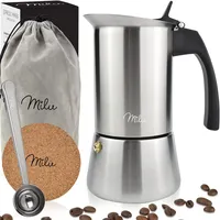 MILU Espressokocher Induktion geeignet | 2, 4, 6, 9