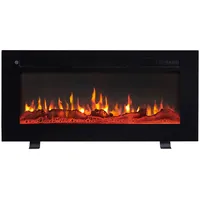 Balderia Elektrokamin schwarz Leif 36 1000/1800 Watt 43 x