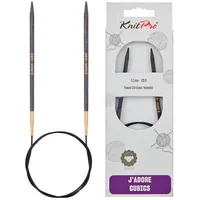 KnitPro J’adore Cubics Rundstricknadeln 24" (60cm) | 5mm