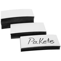 Magnetoplan Magnet-Etiketten, weiß 100x20x0,6mm 100St