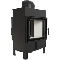 Kratki Kamineinsatz aus Stahl LUCY TUNNEL 12 kW Ø