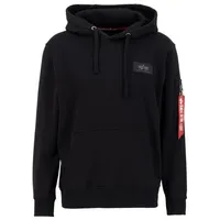 Alpha Industries Back Print Camo Print Kapuzenpullover Black /
