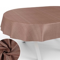 ANRO Stoff Tischdecke Textil Tischwäsche Tischtuch Baumwolle Polyester abwaschbar