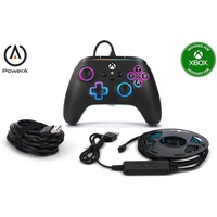 PowerA XB Controller Advantage wired Lumectra + LED Strip