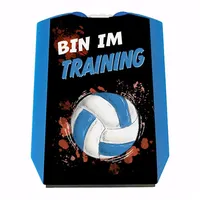 Speecheese Bin im Training Volleyball Parkscheibe mit 2 Einkaufswagenchips