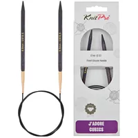 KnitPro J’adore Cubics Rundstricknadeln 40" (100cm) | 6,5mm