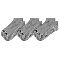 Erima 3-Pack Füßlinge | grau 31-34