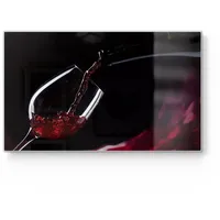 Deqori Frühstücksbrett Glas | klein 23x14 cm | Motiv