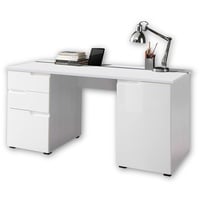 Bega office Schreibtisch SPICE weiß hochglanz, Home Office Desk
