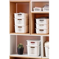 SmartStore Basket Recycled Aufbewahrungskorb, weiß, 6 L