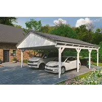 SKANHOLZ Skan Holz Carport Fichtelberg 618 cm x 808