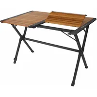 Eurotrail Chambery Rolltisch Bambus, 110x70x70cm