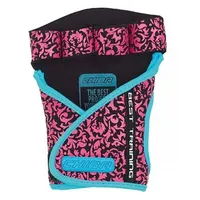 Chiba Lady Motivation Glove, Schwarz/Pink/Türkis, Gr. L