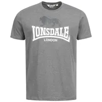 Lonsdale Herren T-Shirt, Marl Stone, S