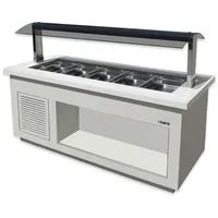 Saro Salatbar weiß, für 5x 1/1 GN