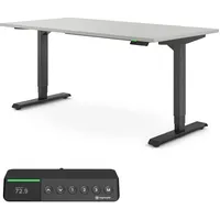 Ergotopia Desktopia Pro X Elektrisch höhenverstellbarer Schreibtisch, Ergonomischer Stehtisch