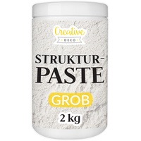 Creative Deco Strukturpaste 2 kg Weiß