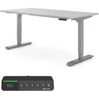 Ergotopia Desktopia Pro X Elektrisch höhenverstellbarer Schreibtisch, Ergonomischer Stehtisch