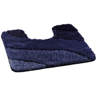 KLEINE WOLKE Wave Marineblau 55 x 55 cm