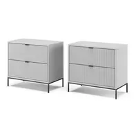 Vicco Nachtschrank Eliza 66 x 36 x 60 cm