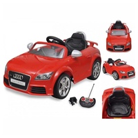 VidaXL Aufsitzauto für Kinder Audi TT RS mit Fernsteuerung