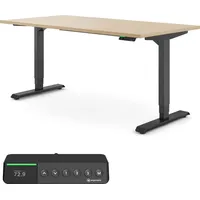 Ergotopia Desktopia Pro X Elektrisch höhenverstellbarer Schreibtisch, Ergonomischer Stehtisch