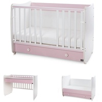 Lorelli Babybett Dream 60 x 120 cm umbaubar Schreibtisch